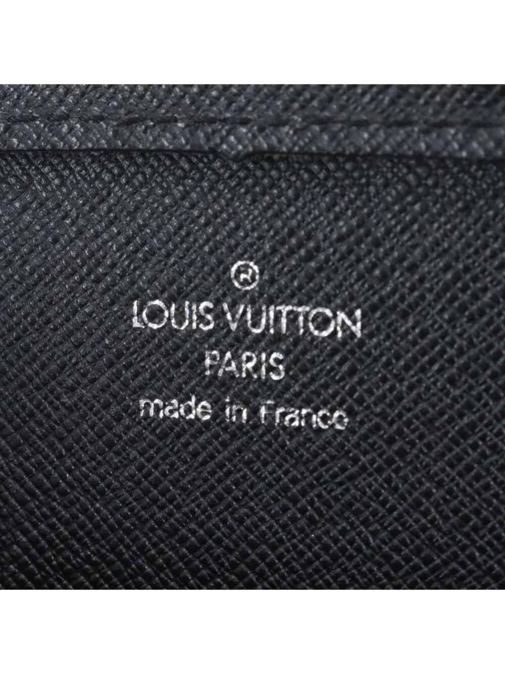 Louis Vuitton Taiga Baikal Leather Clutch Pouch Business
